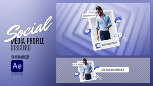 Videohive Social Media Profile - Discord 48150307 Elements template preview