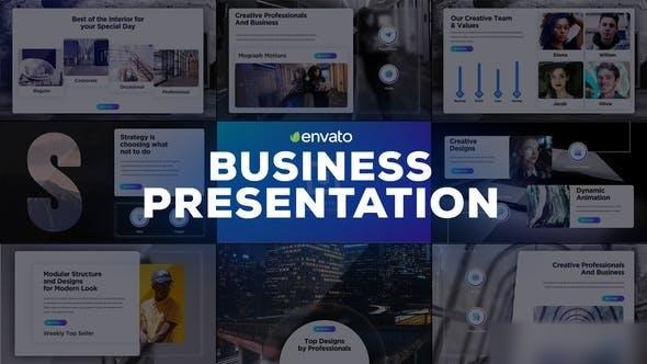 Videohive International Business Presentation Openers template preview