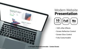 Videohive Modern Website Presentation 30245102 Product Promo template preview