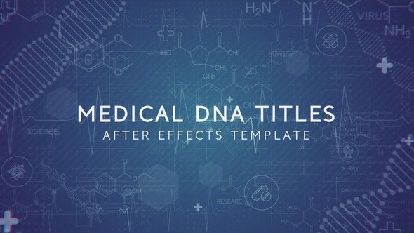 Videohive DNA Medical Trailer 27515255 Titles template preview
