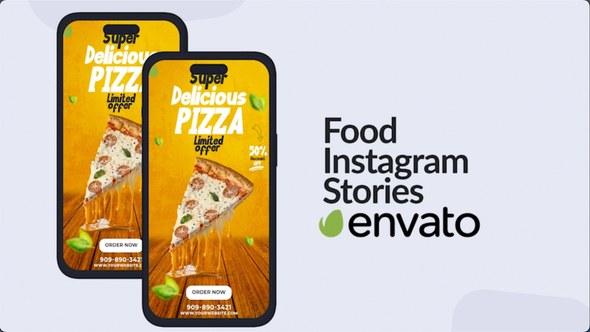 Videohive Food Instagram Stories 47439161 Product Promo template preview