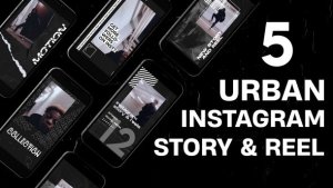 Videohive Urban Instagram Stories & Reels Broadcast-packages template preview