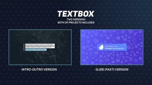 Videohive Textbox - Title Animations 21106049 Titles template preview