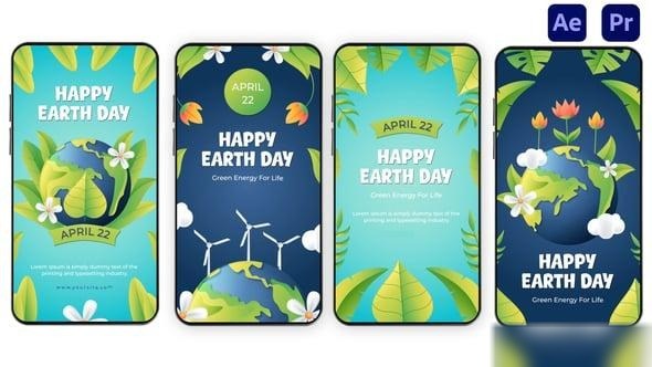Videohive Earth Day Instagram Stories 56812865 Elements template preview