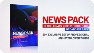 Videohive Lower Thirds Pack News Broadcast-packages template preview