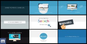 Videohive Your Solution - Clean Flat Explainer Openers template preview