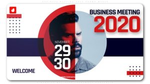 Videohive Business Meeting 2020 Promo Maker Openers template preview