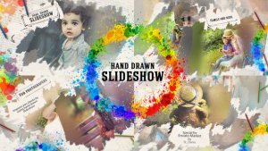 Videohive Hand Drawn Slideshow 26144584 Video Displays template preview