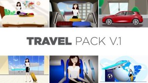 Videohive Travel Pack V.1 Elements template preview