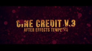Videohive Cine Credit V.3 Titles template preview