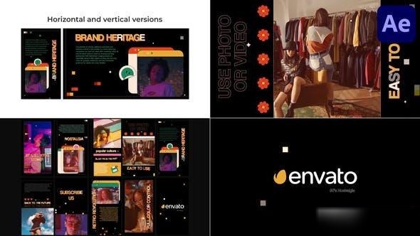 Videohive Creative Trendy Slideshow for After Effects Openers template preview