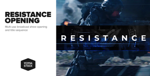 Videohive Resistance | Show Opening Title Sequence Openers template preview
