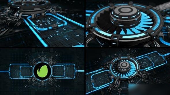 Videohive Sci-Fi Technological Energy Logo Openers template preview