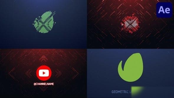 Videohive Abstract Geometric Logo Reveal for After Effects Logo Stings template preview