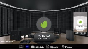 Videohive PC Build Experts Logo Stings template preview