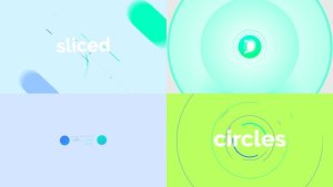 Videohive Circle Slice Logo Reveal Logo Stings template preview