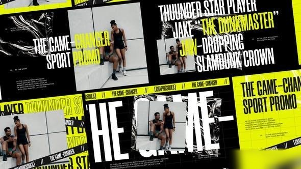 Videohive Sport Promo After Effect Template Openers template preview