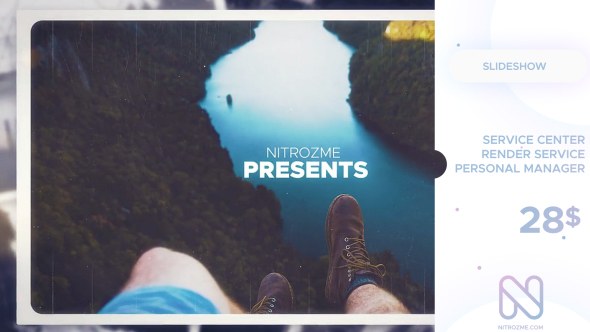 Slideshow Video Displays template preview