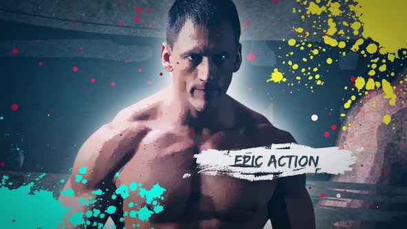 Videohive Grunge Freeze Openers template preview