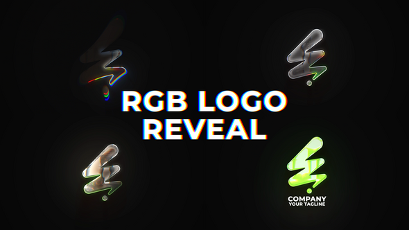 Videohive Rgb Light Logo Reveal Logo Stings template preview