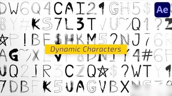Videohive Dynamic Characters for After Effects
