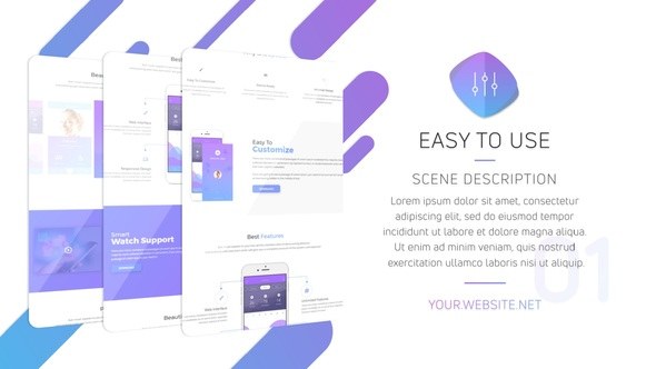 Videohive Modern Website Promo 45942591 Product Promo template preview