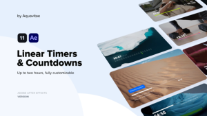 Videohive Linear Timers & Countdowns Elements template preview