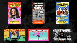 Videohive Paper Collage Podcast Intro Openers template preview