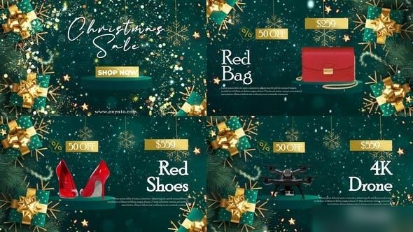 Videohive Christmas Sale 49136109 Openers template preview