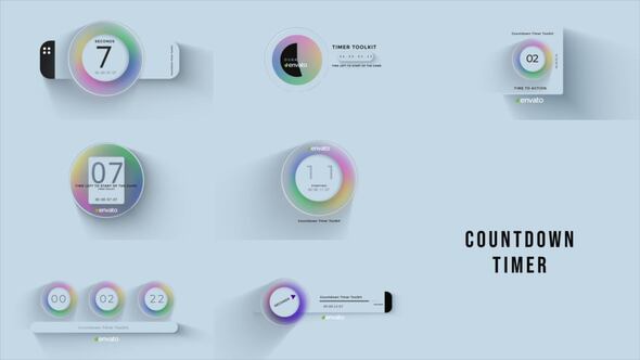 Videohive Countdown Timer Toolkit V16 Elements template preview