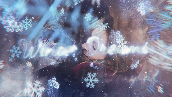 Videohive Winter Dreams Slideshow Video Displays template preview