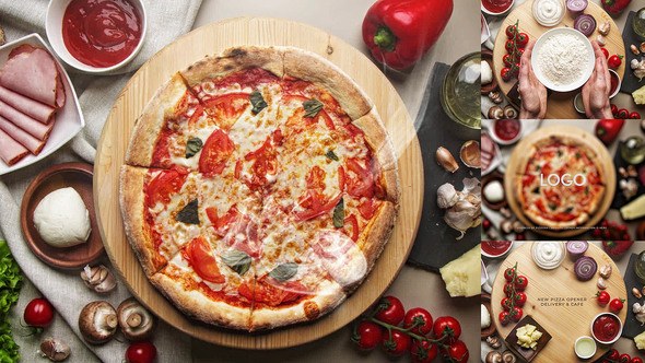 Videohive Creative Pizza Opener Product Promo template preview
