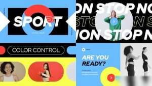 Videohive Youtube Sport Promo Opener Openers template preview