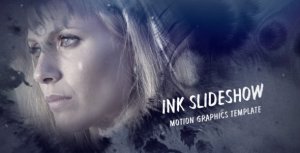 Ink Slideshow Video Displays template preview