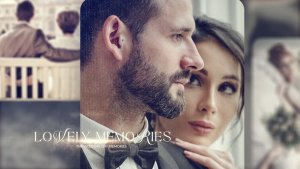 Videohive Wedding Romantic Video Displays template preview