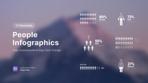 Videohive People Infographics 57861344 Infographics template preview