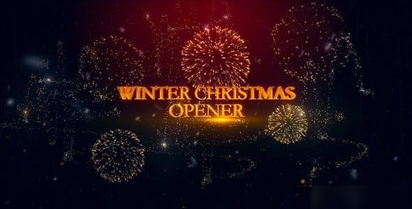 Videohive Christmas Opener 14018069 Openers template preview