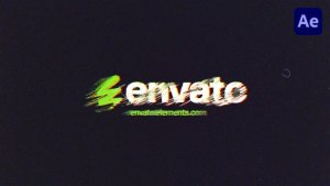 Videohive Analog Glitch Logo Logo Stings template preview