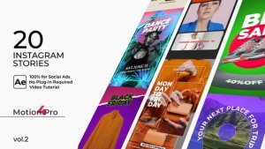 Videohive Instagram Stories vol.2 Product Promo template preview