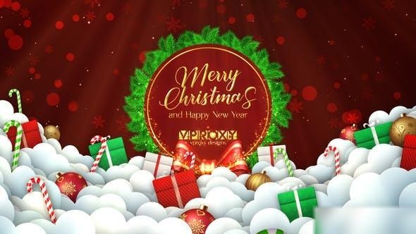 Videohive Christmas Greetings 41795850 Openers template preview