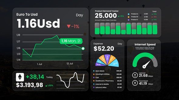Videohive Diagram Infographic Infographics template preview