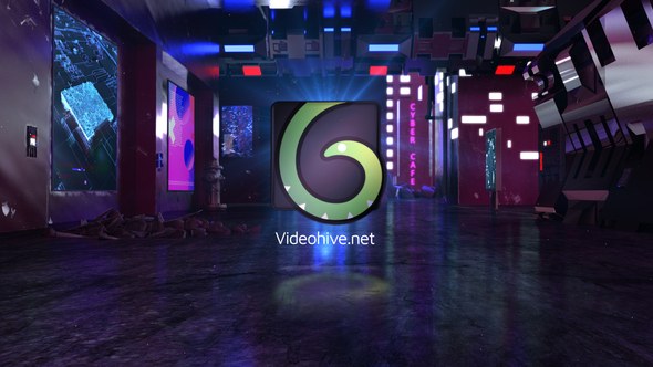 Videohive Cyberpunk Logo Reveal 23309154 Logo Stings template preview