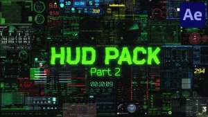 Videohive HUD Pack | Part 2 Elements template preview