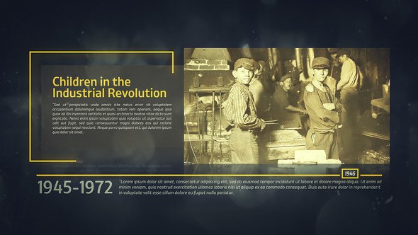 Videohive History Timeline 21653890 Video Displays template preview