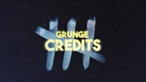 Videohive Grunge Credits Titles template preview