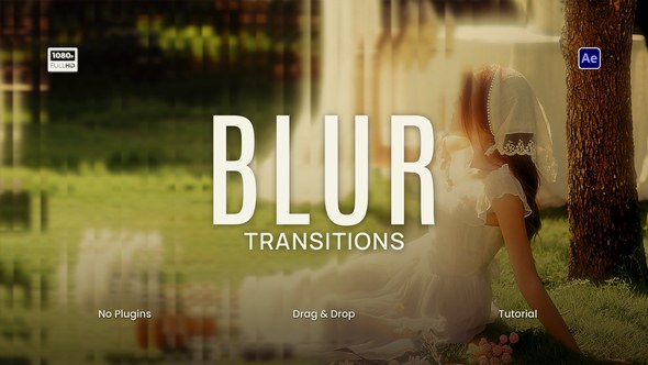 Videohive Blur Transitions 58526789 Elements template preview