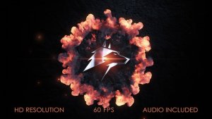 Videohive Logo Stomp Explosion Logo Stings template preview