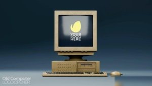 Videohive Old Retro Computer Opener Openers template preview