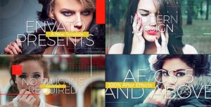 Trendy Dynamic Opener Video Displays template preview
