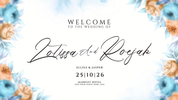 Videohive Wedding Intro 57352862 Openers template preview